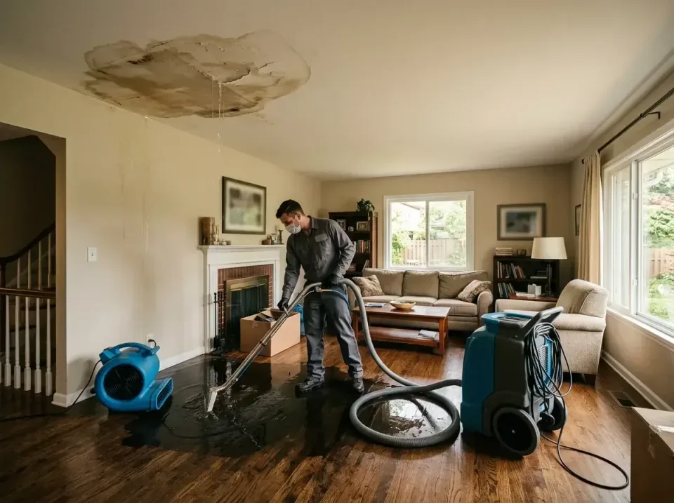 attic-pipe-burst-ceiling-drip-008 — frequently asked questions, Water Damage Restoration & Carpet Care in Pawtucket, RI
